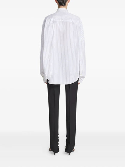 Dries Van Noten Women Casia Striped Shirt