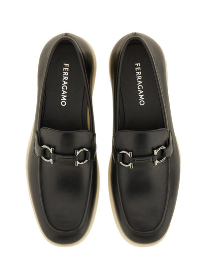 Ferragamo Men Moccasin "Gancini"