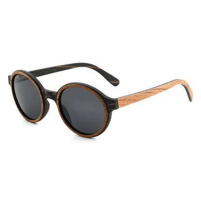 Pepe – Iconic Round Wood Sunglasses