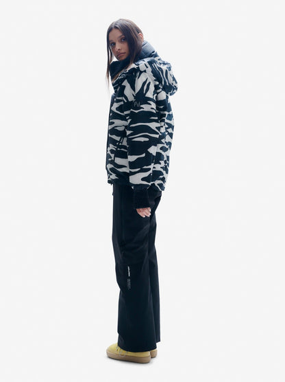 Sloane Insulated Jacket - Zebra