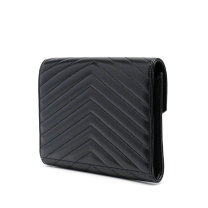 Saint Laurent Black Clutch Bags Women