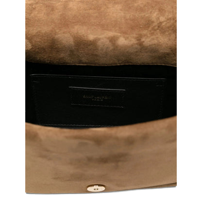 Saint Laurent Brown Shoulder Bags Women