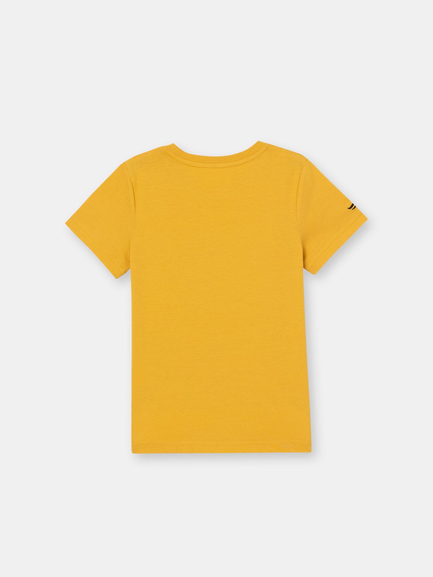 Short Sleeve T-Shirt with (Zebra) Reflective Graphic - Yellow