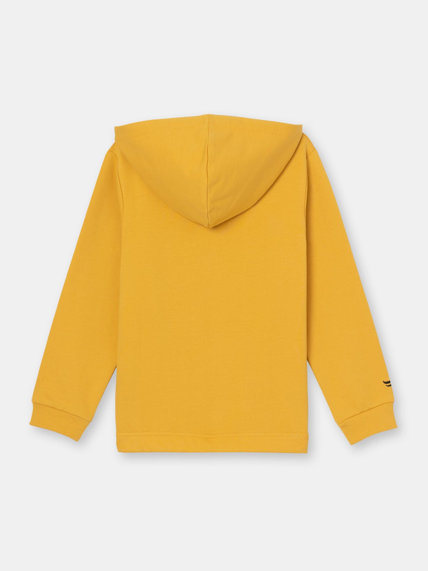 Hoodie Sweatshirt with (Zebra) Reflective Graphic - Yellow