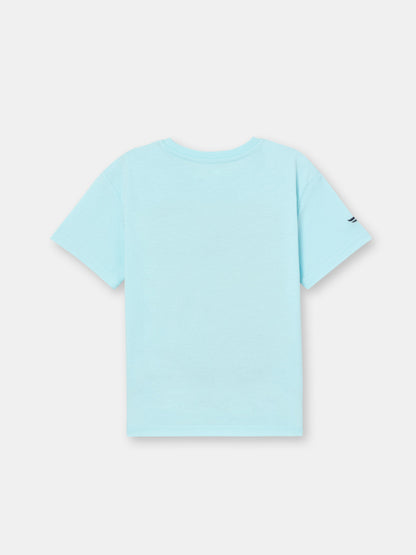 Short Sleeve T-Shirt with (Alien) Glow-in-the-Dark Graphic - Atlantis