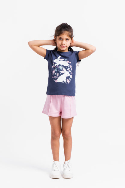 Solid Play-All-Day (or Play & Lounge) Shorts - Pink