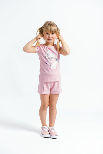 Solid Play-All-Day (or Play & Lounge) Shorts - Pink