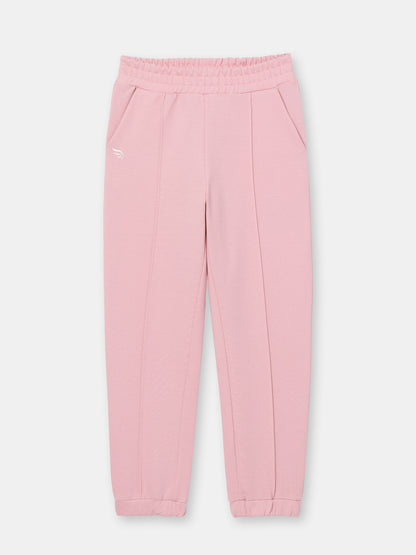 Solid Jogger Sweatpants - Pink