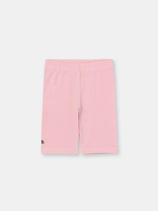 Solid Bike Shorts - Pink
