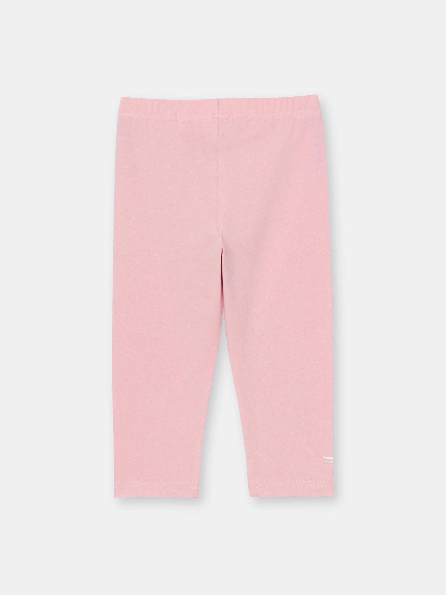 Cherubino Back-to-School Pastel Pink Leggings for Girls - Perfect for Kindergarten, Daycare & Everyday Play