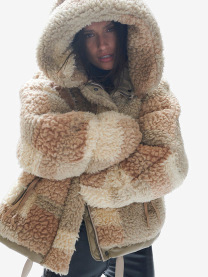 Sherpa Down Puffer - Natural Mix