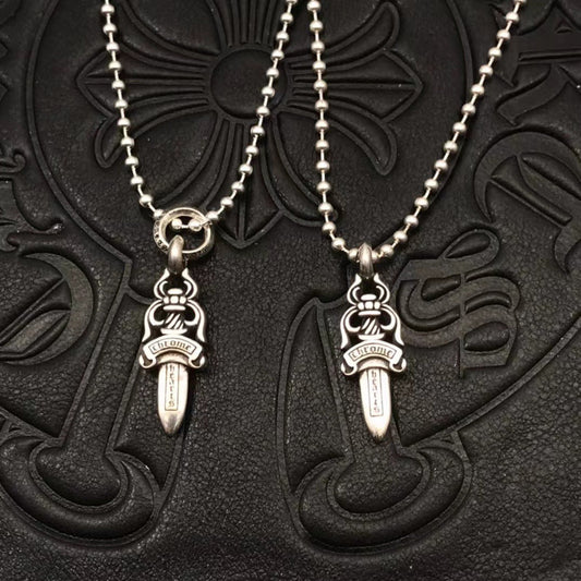 Small Retro Dagger Necklace