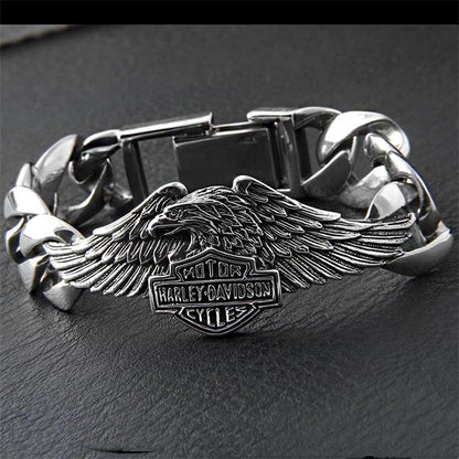 Retro domineering bracelet hip-hop personality men's cross bracelet