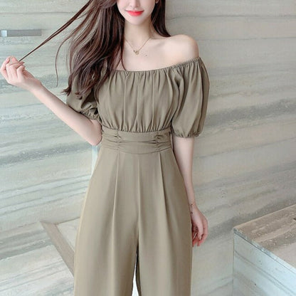 2022 Women's Jumpsuit Rompers Long Wide Leg Sexy Pants for Women Summer