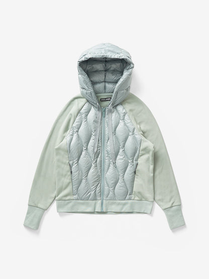 Down Zip Hoodie - Slate Gray