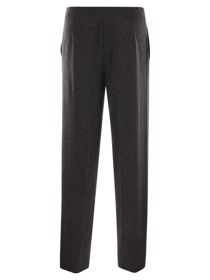 Max Mara Women Arno - Viscose And Wool Trousers