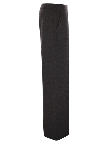 Max Mara Women Arno - Viscose And Wool Trousers