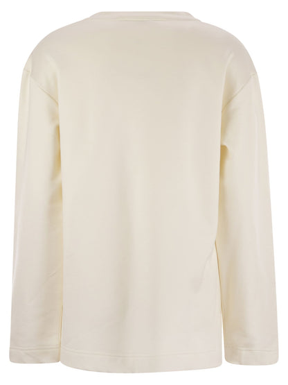 Max Mara Women Berma - Silk And Cotton Sweatshirt