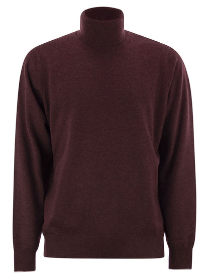 Brunello Cucinelli Men Cashmere Turtleneck Sweater