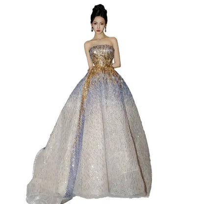 Purple Tube Embossed Toast Dress